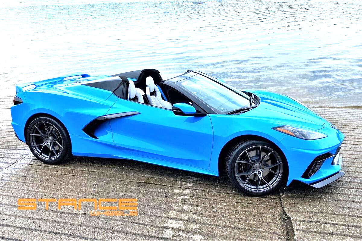 19” 20” STANCE SF07 WHEELS FOR CHEVY CORVETTE C8 Z51 STINGRAY 19X8