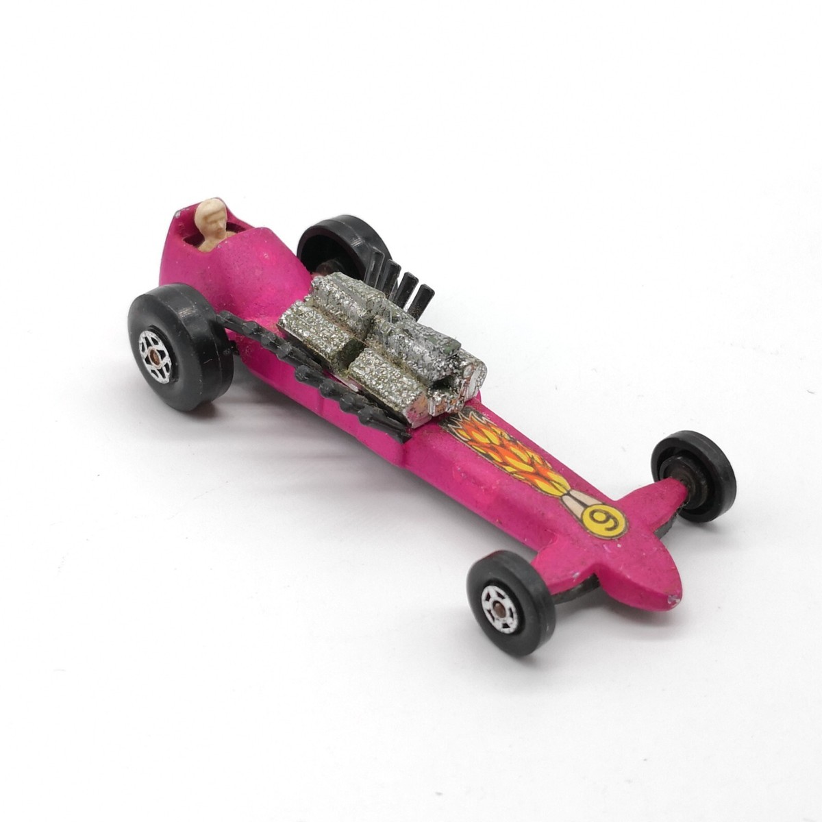 ミニカー MATCHBOX Superfast Slingshot Dragster Matchbox Lesney Superfast #64 SLINGSHOT DRAGSTER PINK Diecast Car