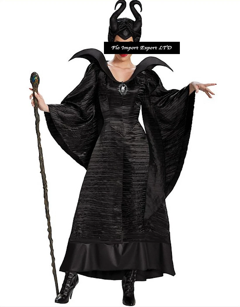 Maleficent Woman Carnival Dress Up Dress Maleficent Woman Costume MLF001 SD