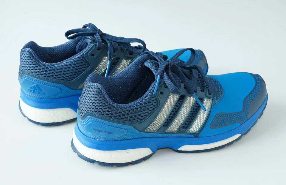 ADIDAS RESPONSE BOOST Techfit Damen Sportschuhe blau Gr. 39⅓-40 neuwertig TOP !! - Bild 2 von 4