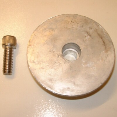 MERCRUISER BRAVO THREE 3 III AFT HECK ALUMINIUM ANODE PASSEND FÜR 2003 UP 97-762144