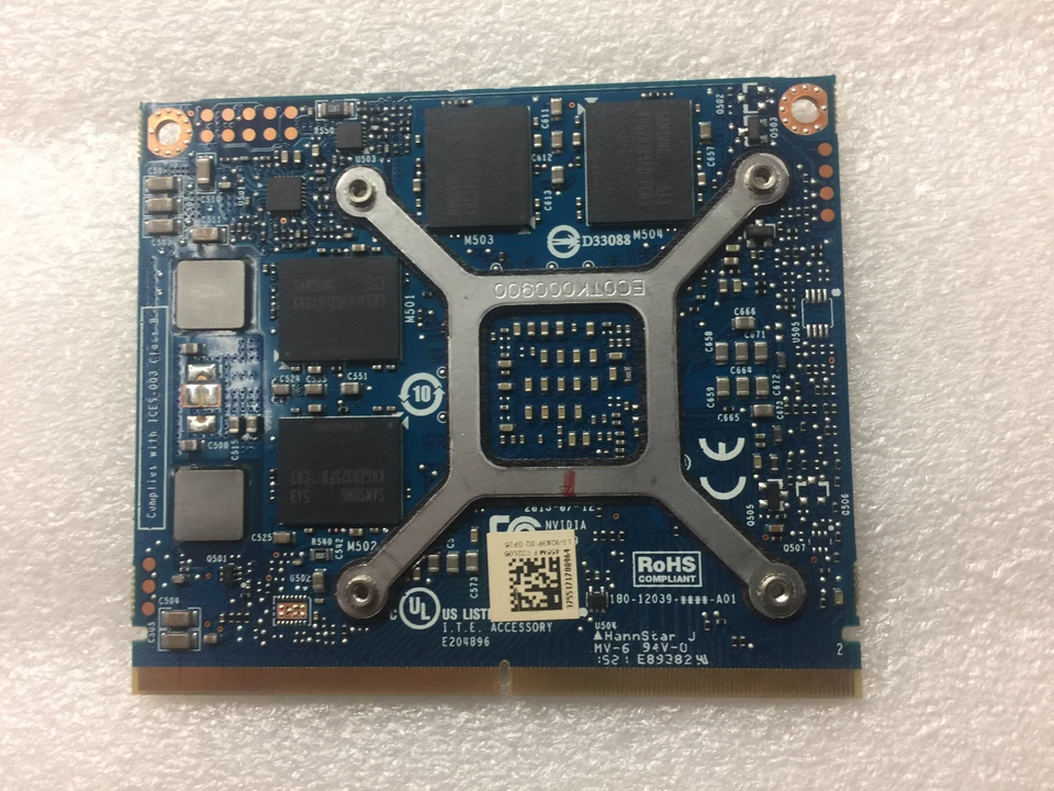 Dell Genuine Nvidia Quadro K1100M Mobile Graphics Card 2GB GDDR5 N15P-Q1-A2 - Image 3 of 4