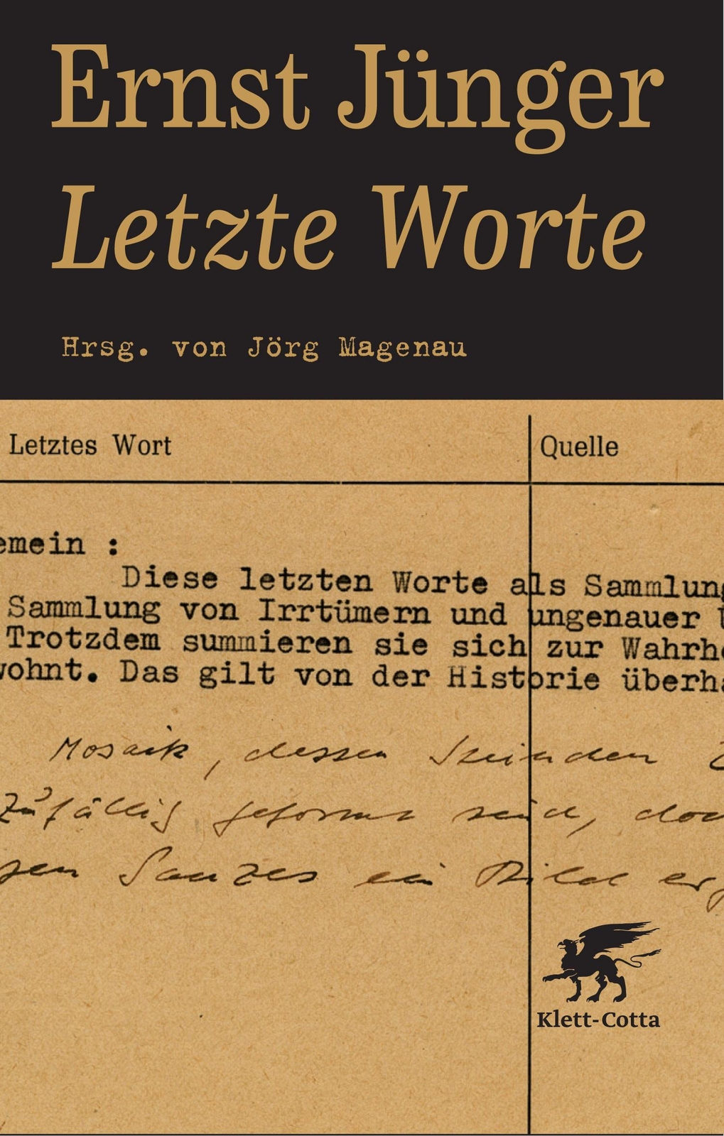 Thumbnail - Letzte Worte Ernst Jünger