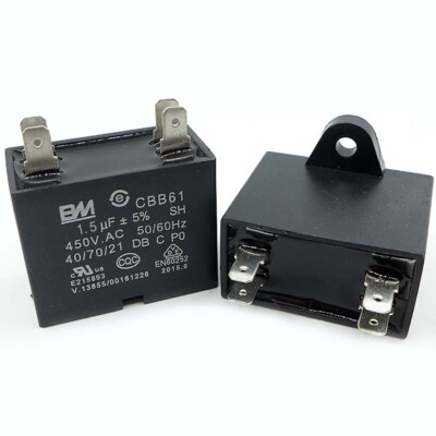 450VAC 1.2uF-12uF CBB61 Start des Lüftermotors der Klimaanlage Kondensatoren