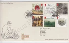 LYNESS GB FDC FIRST DAY COVER  2016 THE GREAT WAR STAMP SET ALFRED INSERT