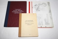 Technische unterlagen von russischem Sportflugzeug  M-14P, 2 Originalbücher + K.