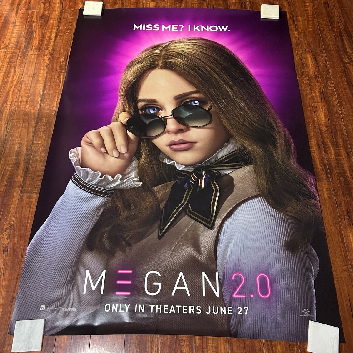 MEGAN 2.0 MISS ME? I KNOW 2025 Original Universal Bus Stop Movie