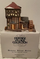Department 56 Dickens' Heritage Village Series "Blythe Pond Mill House" #6508-0