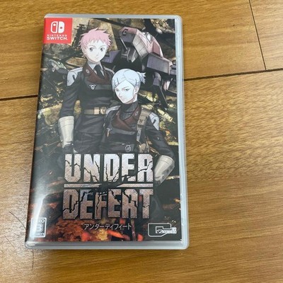 UNDER DEFEAT Nintendo Switch Used Tested Japanese ver with Case Good Condition