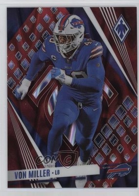 2023 Panini Phoenix Red Seismic 40/199 Von Miller #98 0ud4