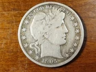 U.S.BARBER HALF DOLLAR COIN – 1905-S