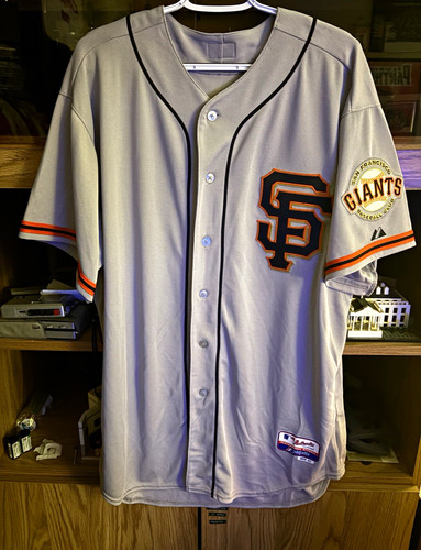 Majestic San Francisco Giants Jersey Buster Posey Coolbase Authentic