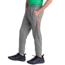 C9 Champion Boys' Jogger Track Pants Small Fog Heather/Energetic Orange