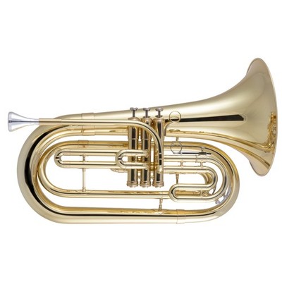 King 1124 Ultimate Marching Bb Baritone Horn Lacquer 641064460111