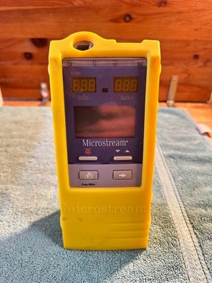 Nellcor Microstream N-85 Portable Bedside Capnogragh Pulse Oximeter Rubber Guard