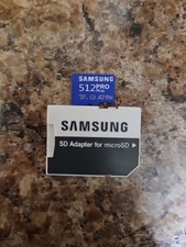 Samsung PRO Plus 512gb microSD Card A2 V30