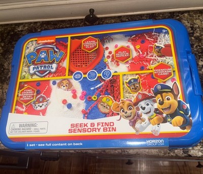 Horizon Group Paw Patrol Seek & Find Sensory Bin