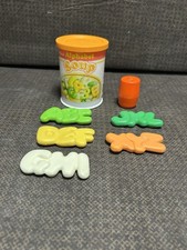 Vintage 1987 Fisher-Price ALPHABET SOUP Fun With Food Play Set Made In USA