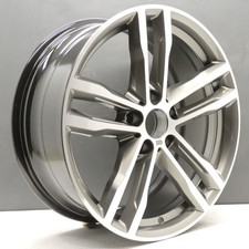 BMW 3 4 SERIES F30 F31 704M SPORT ALLOY WHEEL FRONT FERRIC GREY 8J GENUINE X1