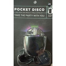 Plug Life Pocket Disco Ball 8 Pin Puerto iPhone 7 Plus 8 8 Plus X Party Time