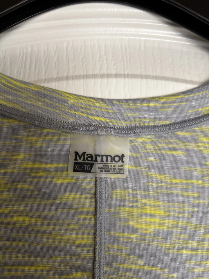 Camiseta sin mangas para mujer MARMOT Elana en acero brillante talla extra grande UPF50 nueva Foto 3 de 4