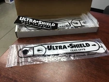 Ultra Shield Tear Offs 01212 10.75 Inch Curved Impact Mini Bieffe Helmet Racing