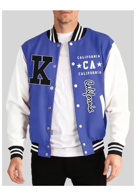 Vintage Baseball Varsity Jacket Men’s Wool Bomber USA Style