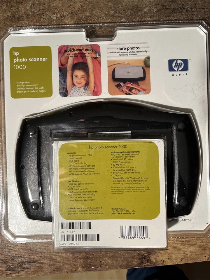 HP Photo Scanner 1000 Lifelike Photos Share Photos Scan Photos New - Image 2 of 3