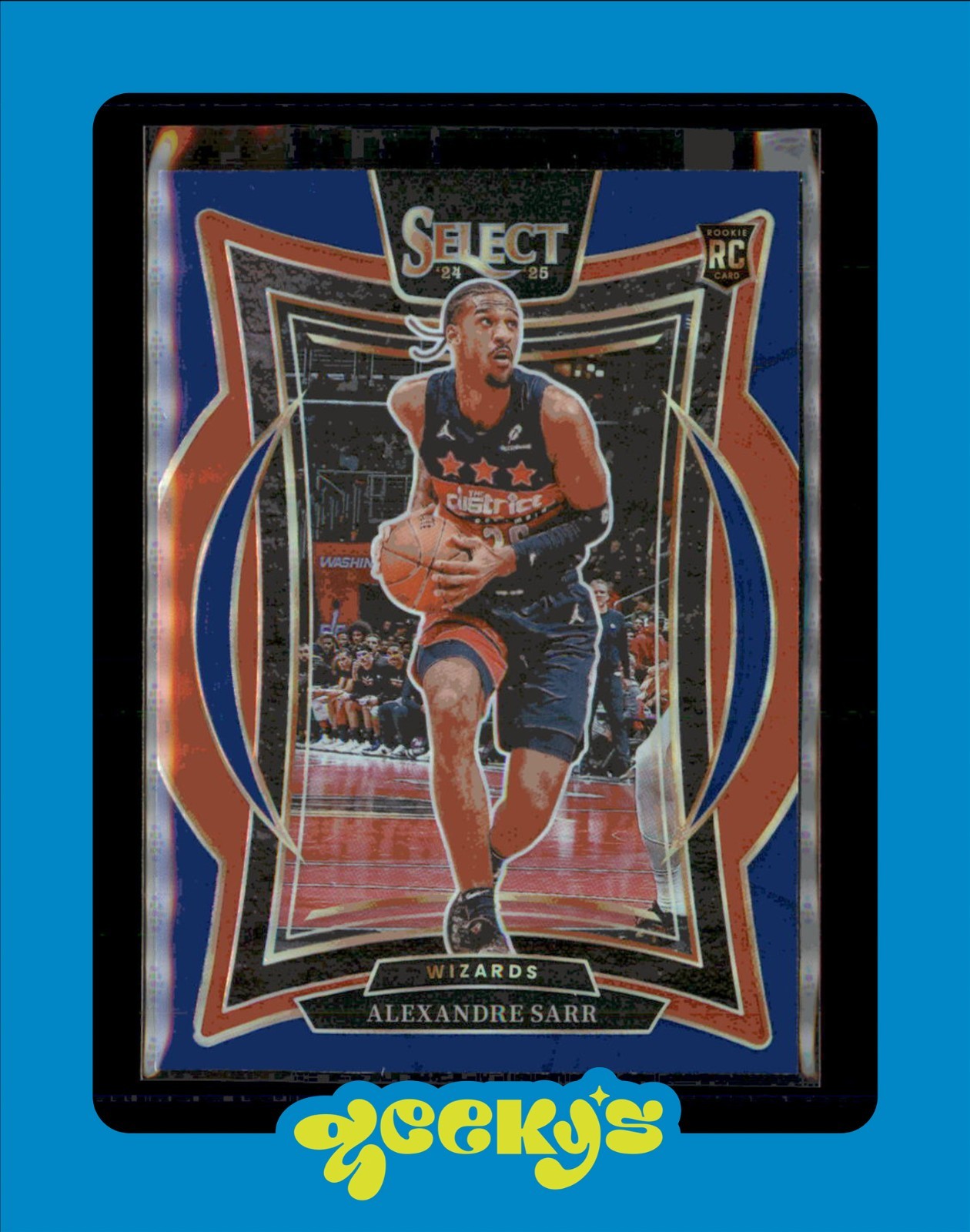 2024-25 Panini Select - Concourse Alexandre Sarr #73 Blue Prizm (RC)