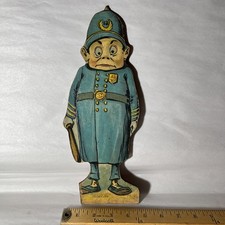 (1) PIECE OF ANTIQUE MCLOUGHLIN BROS. PALMER COX BROWNIE FIGURE NINE PINS GAME