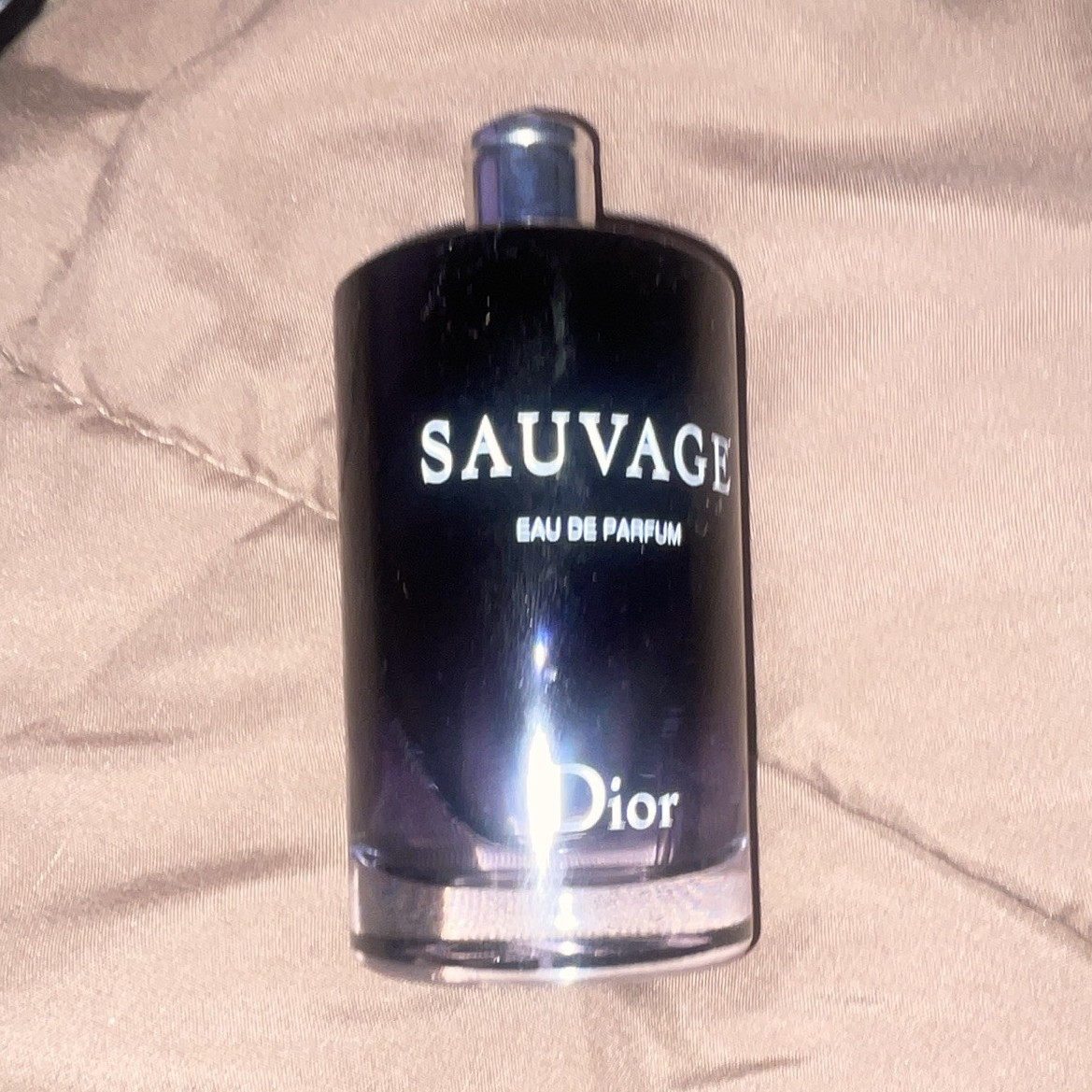 Dior Sauvage Eau de Parfum Spray 3.4 fl oz Regular Size Bergamot Scent