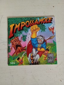 Impossamole TurboGrafx  manual only