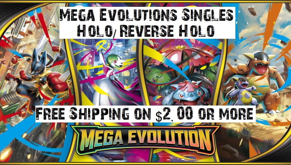 Mega Evolution Base Set Singles for Master Set [Holo/Reverse Holo]-Choose Card