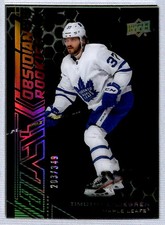 2020-21 UD Black Obsidian Timothy Liljegren Rookie /349 #OR-9 Toronto Maple