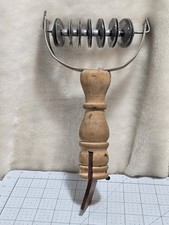 Rare Vintage Percussion Jingle stick, Tambourine Stick, Yaqui Rattle, Senazo