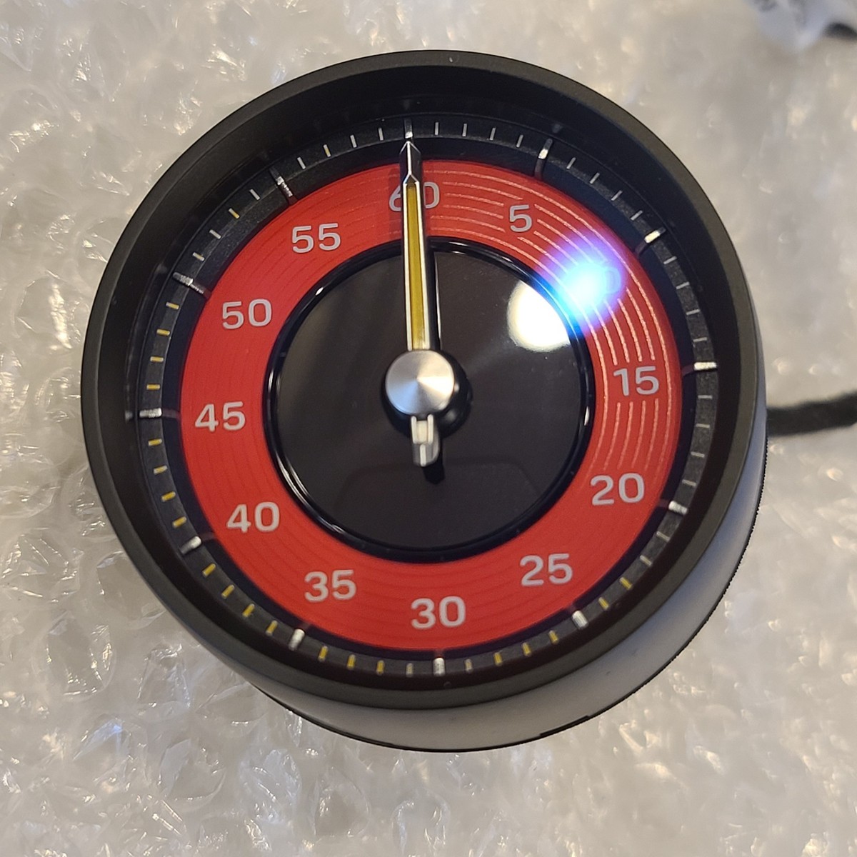 PORSCHE 992 911 Sport Chrono StopWatch Watch Clock Gauge Red