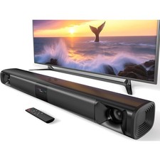 Sound Bar TV Surround Bluetooth Optical Wall Mount 80W