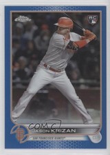 2022 Topps Chrome Update Blue Refractor 130/199 Jason Krizan #USC9 11jg
