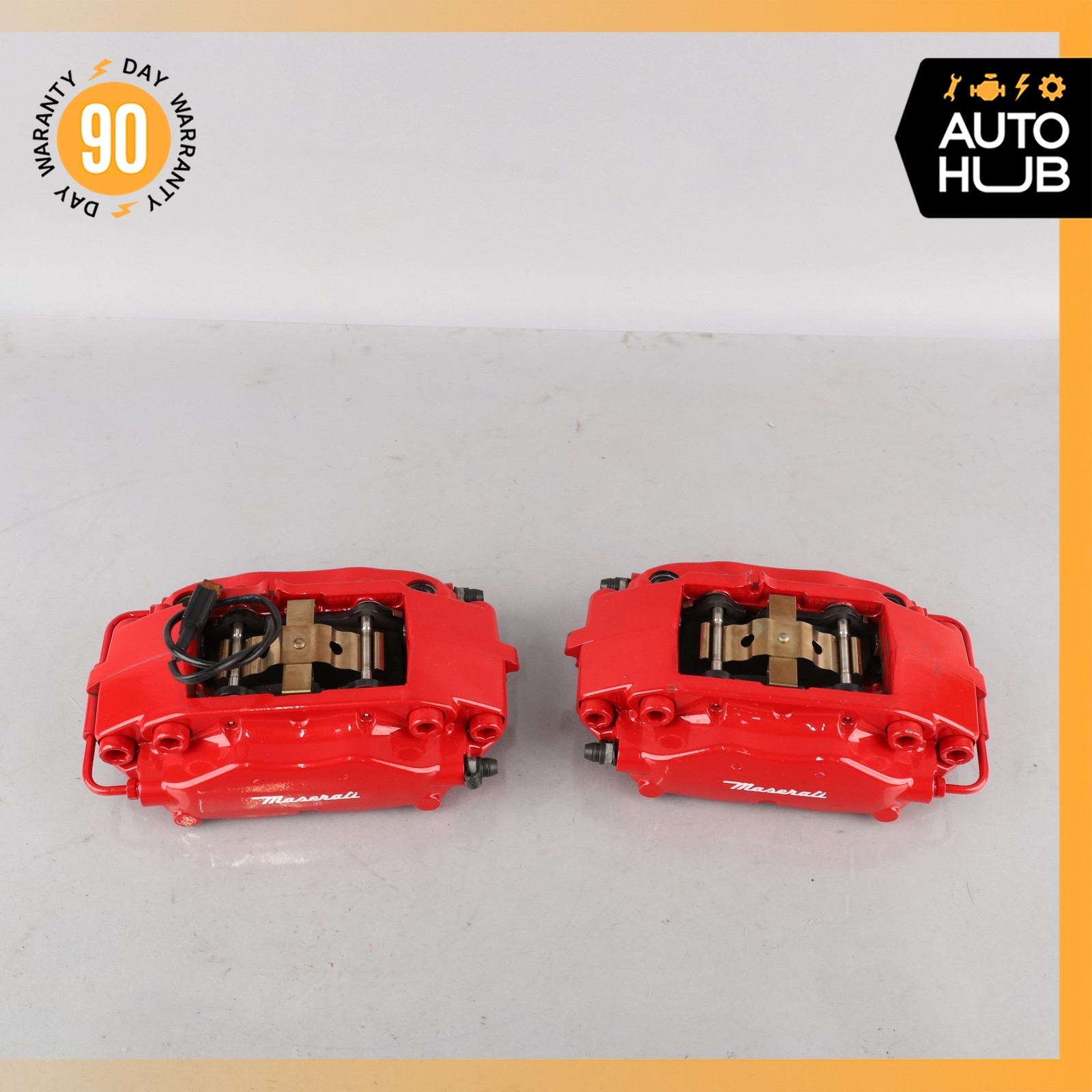 Maserati GranTurismo M145 Rear Side Brake Caliper Calipers Set 82102705 OEM 58k
