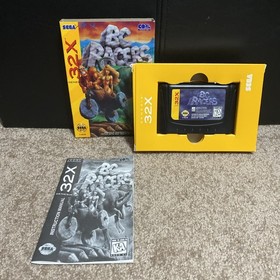 BC Racers Sega 32X 1995 Complete in Box. Tested 04/26. Works Great.