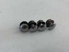 1983-86 Nissan Datsun 720 Truck Oem Front Bumper Chrome Bolts Hardware Fasteners 1983-86 Nissan Datsun 720 Truck Oem Front Bumper Chrome Bolts Hardware Fasteners