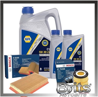 SERVICE KIT for JAGUAR XF (X250) 3.0 D (DPF) AIR OIL FILTERS & OIL (2010-2015)