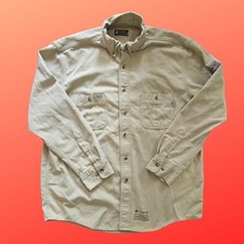 Tyndale Classic Casual FR Flame Resistant Bug repellent Work Shirt Tan