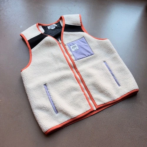 A.P.C. x Brain Dead Sherpa Vest M - product listing photo