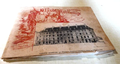 Photo album 10 infantry regiment AUXONNE DIJON 1906