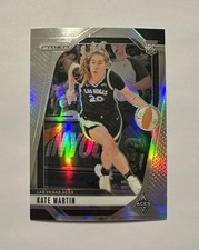 2024 Panini Prizm WNBA Kate Martin RC Silver Prizm #126 Las Vegas Aces
