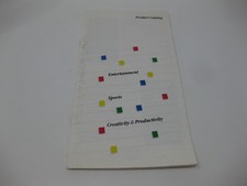 Vintage PC Gaming Triton Brochure Activision Gamestar New World Computing