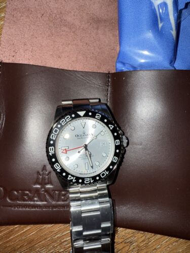oceaneva swiss gmt 1250m deep marine explorer
