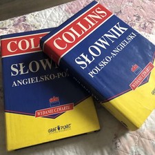 Collins Dictionary S?ownik Angielsko Polski Polish English x 2