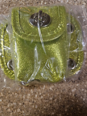 Transponder Mounting Pouch (Green/Gold)
